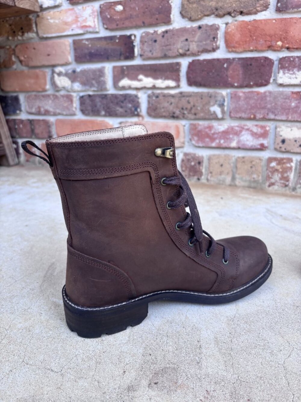 Keen Boots Oregon City Women's Snuff Toasted Coconut Brown Leather Lace Up US 7 - Picture 11 of 12